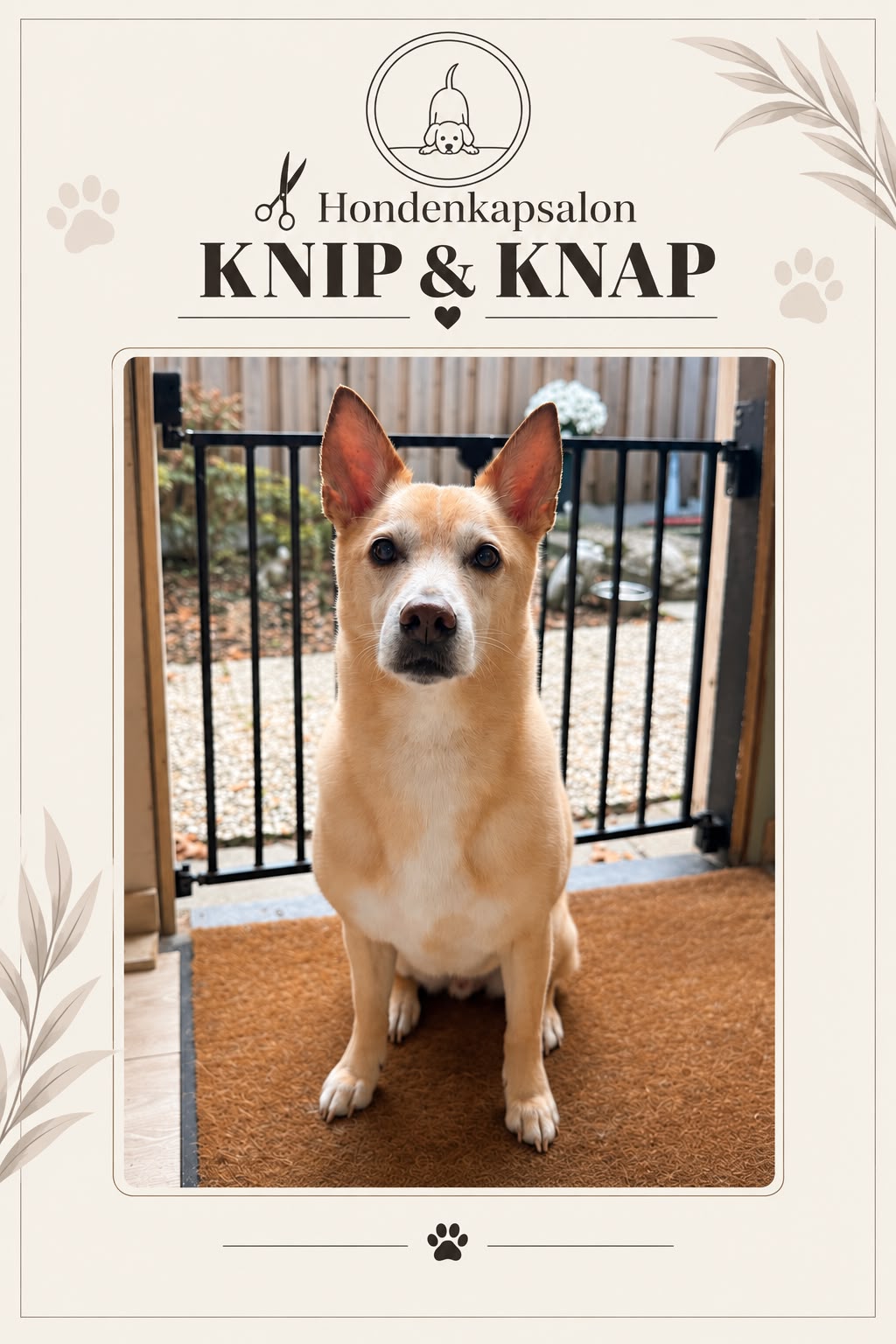 Hond na een behandeling bij Hondenkapsalon Knip en Knap (foto 19)